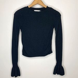 Alice + Olivia Bell Sleeves Sweater